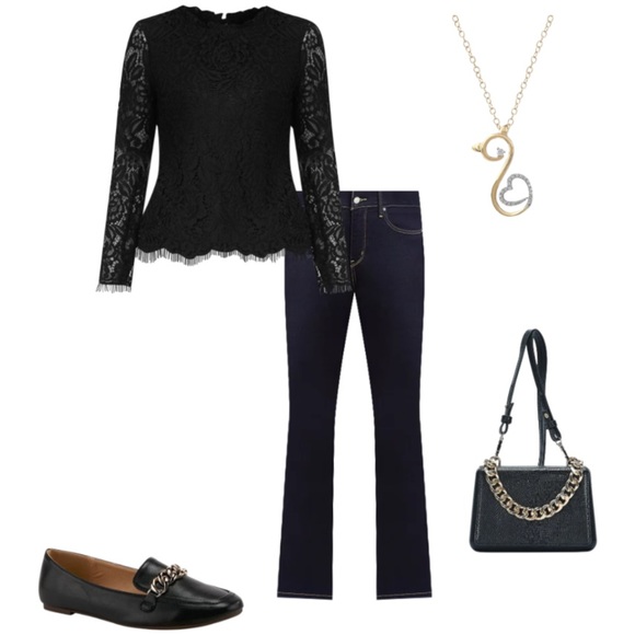 Levi Strauss Black Denim Jeans 315 Shaping Boot Cut Jeans - Picture 10 of 11